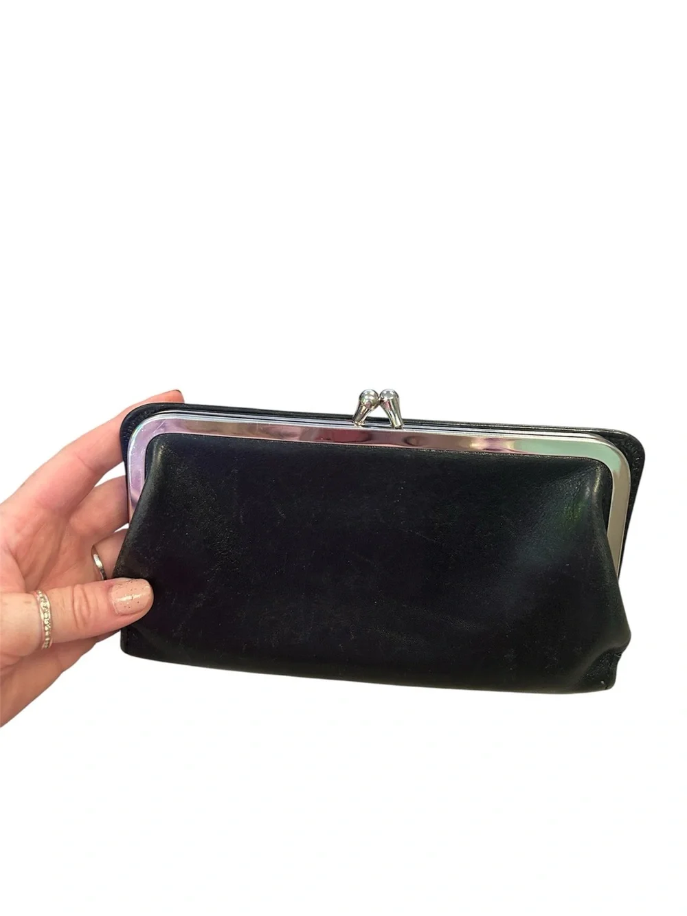 HOBO Leather Clutch Wallet